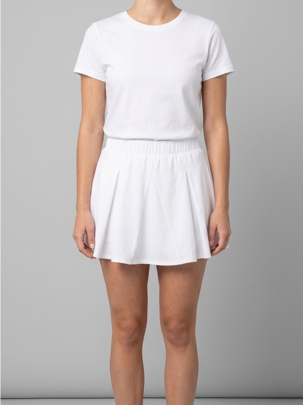 Year of Ours White Circle Skort. Size Small